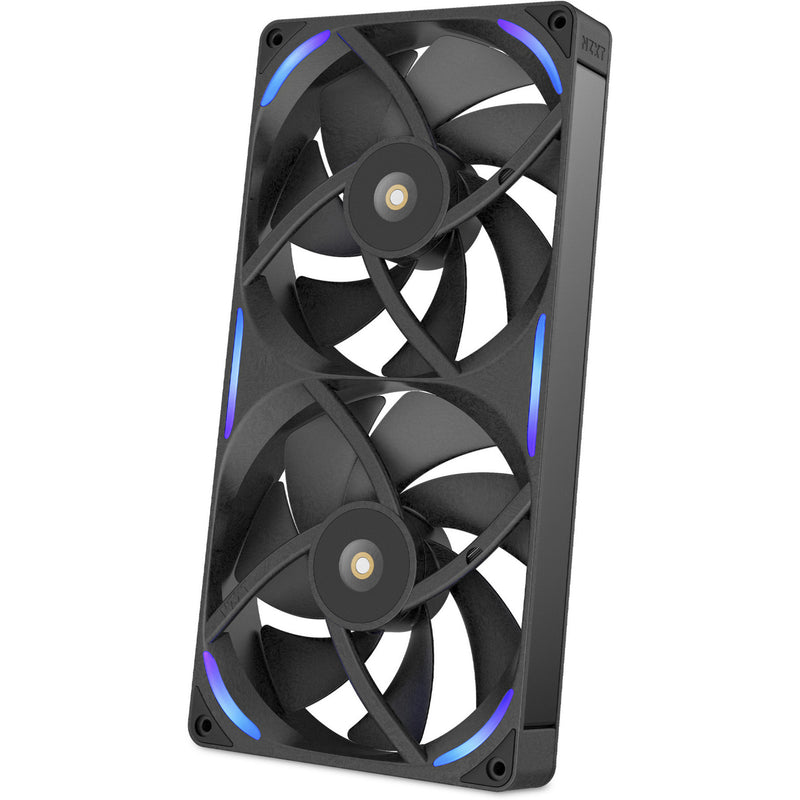 Load image into Gallery viewer, Nzxt performance fan f280x rgb case fans (zwart, 2 stuks, 280 x 140 x 30 mm, pwm)