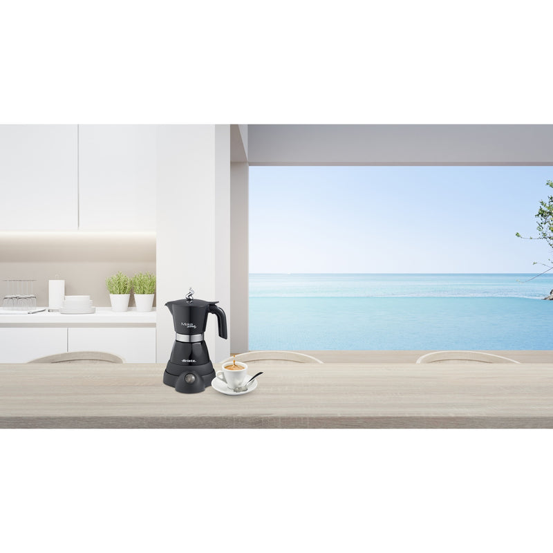 Load image into Gallery viewer, Ariete moka aroma koffiezetter 1358 11 mokkapot (zwart)