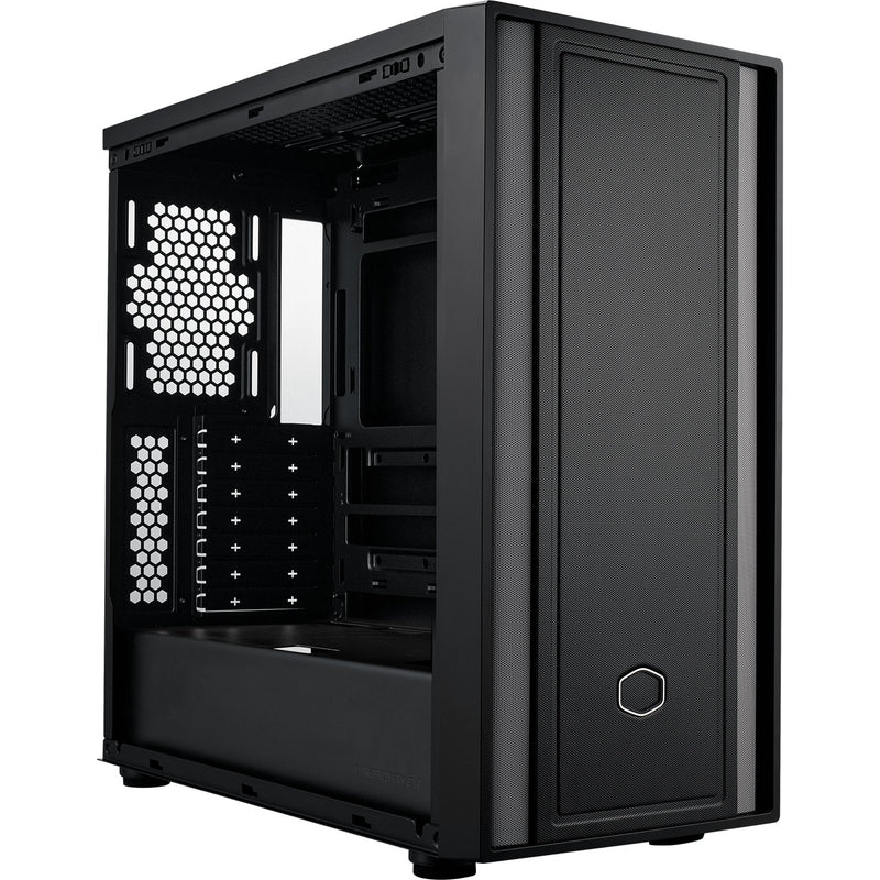 Load image into Gallery viewer, Cooler master masterbox 600 lite midi tower behuizing (zwart | 2x usb-a | 1x usb-c | rgb | tempered glass)