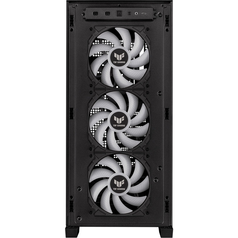 Load image into Gallery viewer, Asus tuf gaming gt302 argb midi tower behuizing (zwart | 2x usb-a | 1x usb-c | rgb | tempered glass)