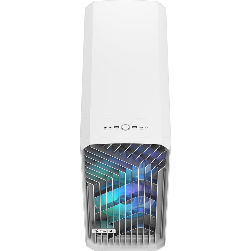 Load image into Gallery viewer, Fractal design torrent white rgb tg clear tint midi tower behuizing (wit | 2x usb-a | 1x usb-c | rgb | window)