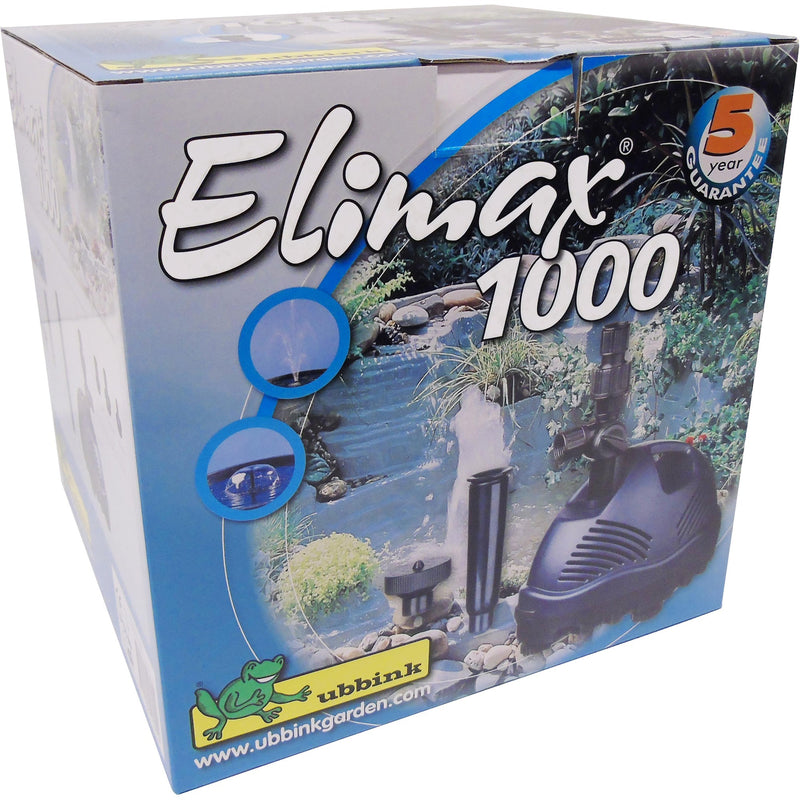 Load image into Gallery viewer, Ubbink elimax 1000 fonteinpomp (zwart)