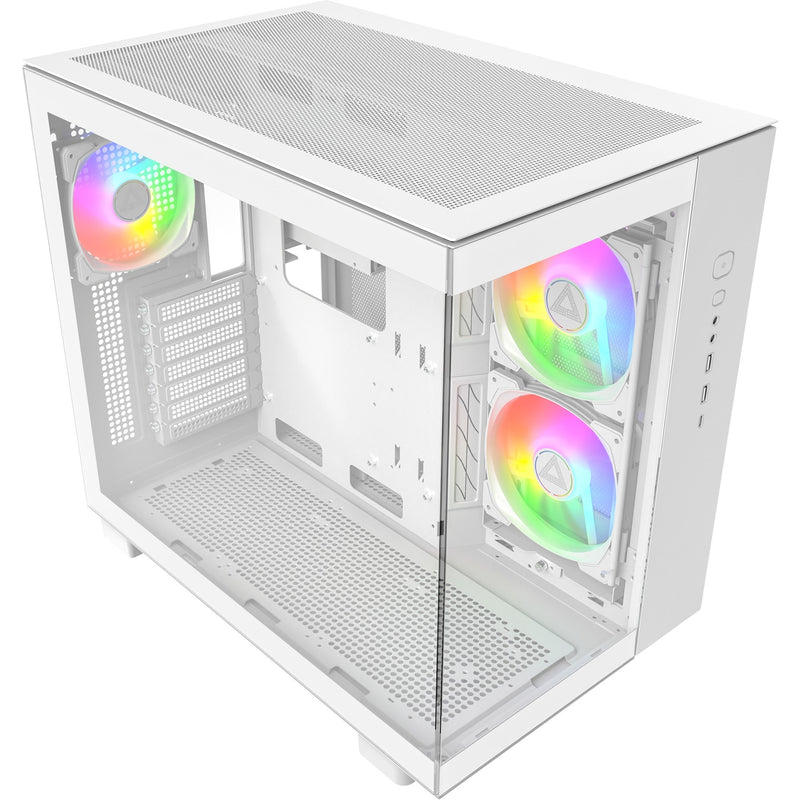 Load image into Gallery viewer, Montech king 65 pro midi tower behuizing (wit | 2x usb-a | 1x usb-c | window)