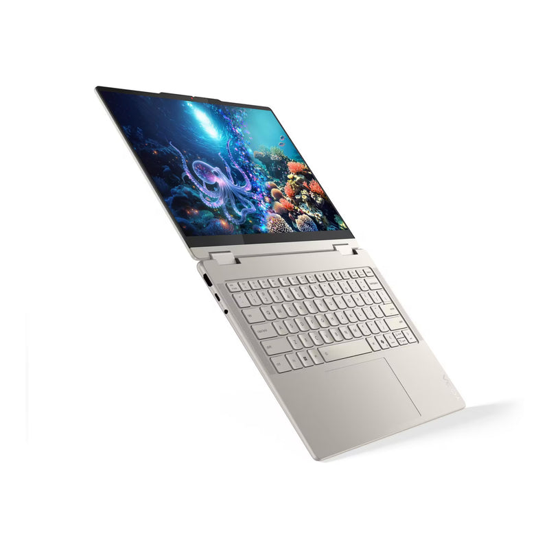 Load image into Gallery viewer, Lenovo yoga 7 2-in-1 14ill10 (83jq00fvmh) 14 copilot+ laptop (hoogglans wit | core ultra 5 226v | intel arc graphics 130v | 16 gb | 512 gb ssd | touch)