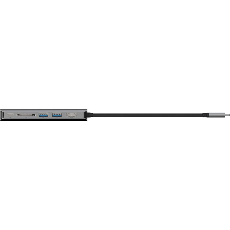 Load image into Gallery viewer, Belkin connect meerpoorts 6-in-1 usb-c hub dockingstation (zilver)