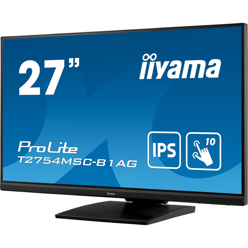 Load image into Gallery viewer, Iiyama prolite t2754msc-b1ag 27 touchscreen monitor (zwart, hdmi, vga, usb-a, usb-b)
