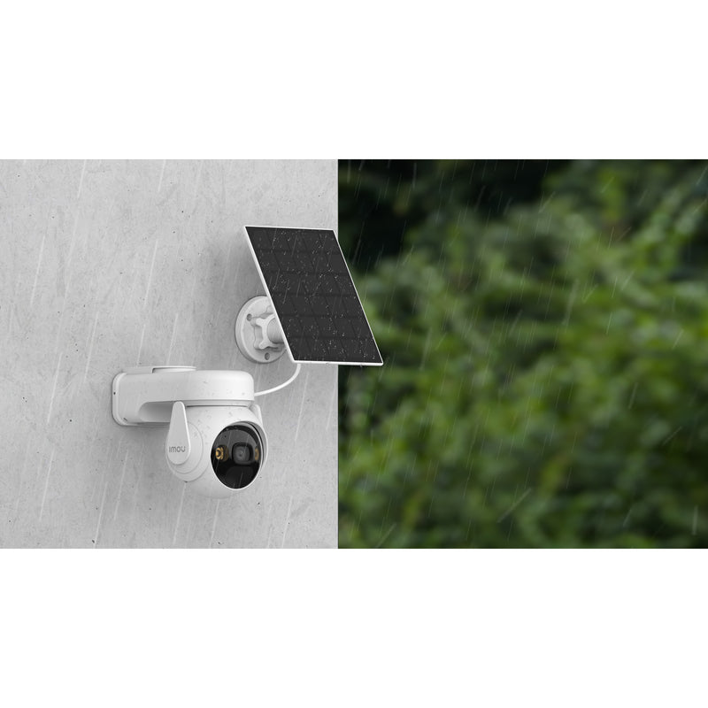 Afbeelding laden in galerijviewer, Imou cell pt lite met solar panel beveiligingscamera (wit, 2k, 3mp, 5000 mah batterij)