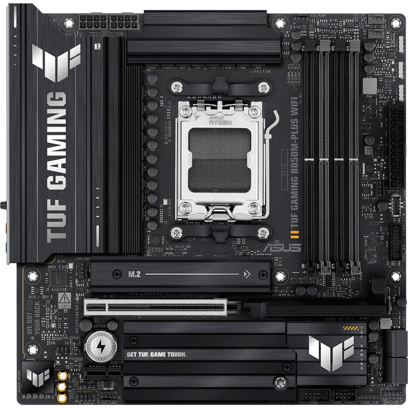 Load image into Gallery viewer, Asus tuf gaming b850m-plus wifi socket am5 moederbord (2.5gb-lan, wi-fi 6e, bt, sound, µatx)