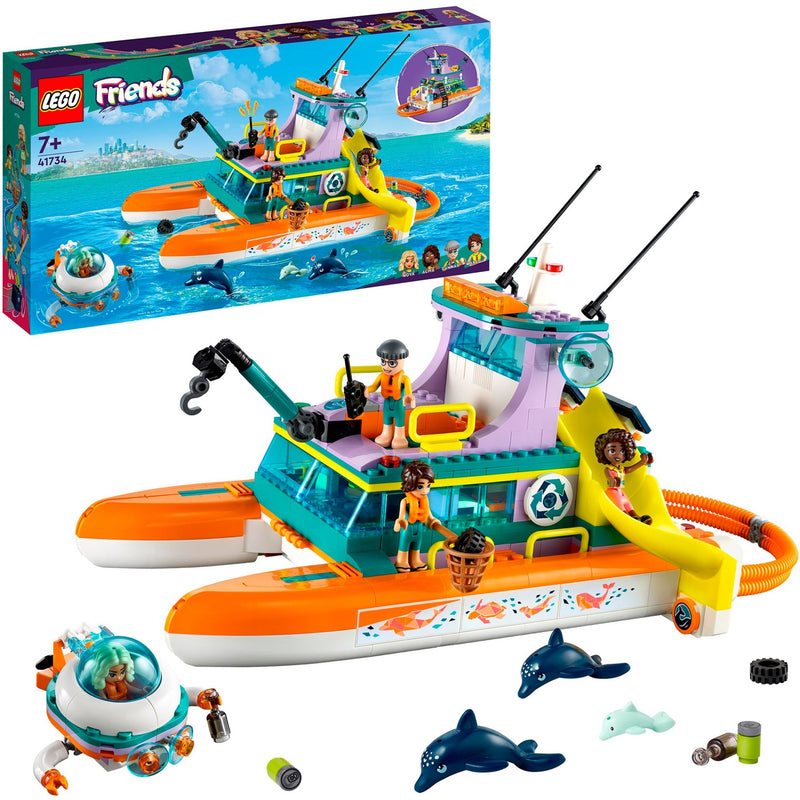 Load image into Gallery viewer, Lego friends - reddingsboot op zee constructiespeelgoed (41734)