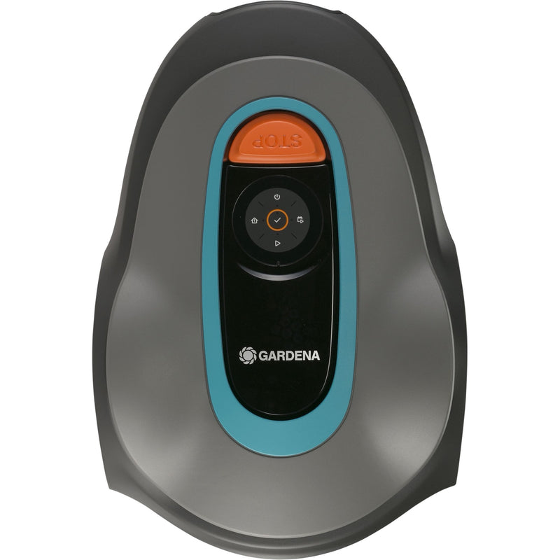 Load image into Gallery viewer, Gardena robotmaaier sileno minimo 500 (grijs turquoise, 500 m², li-ion accu + basisstation inbegrepen, bluetooth)