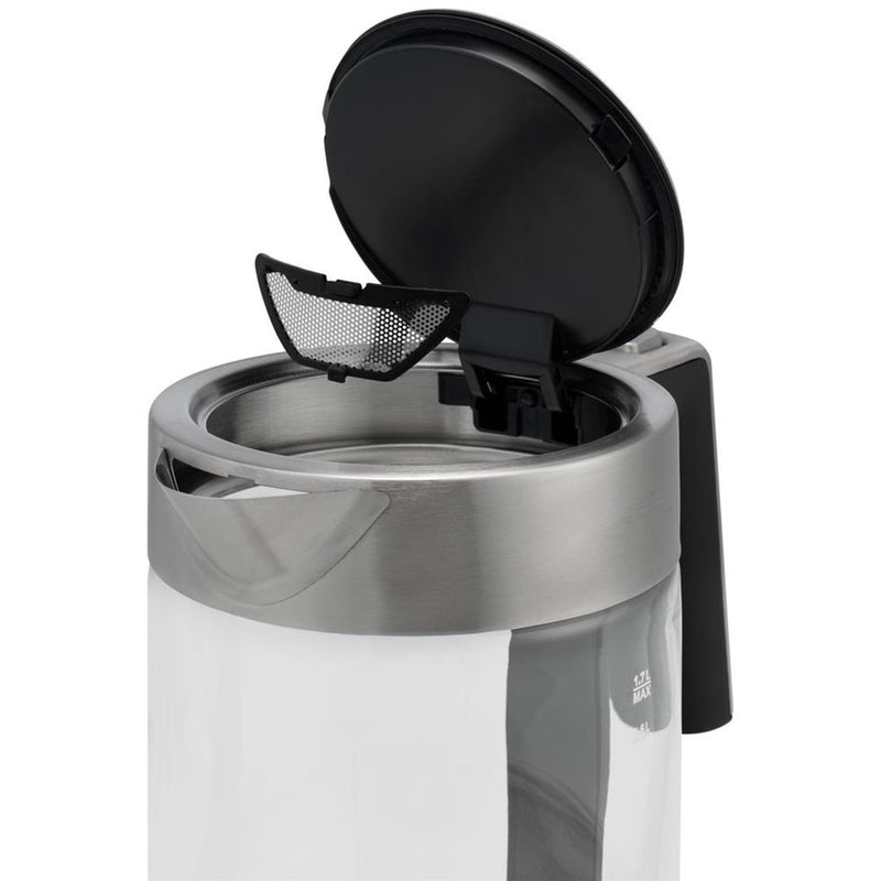Load image into Gallery viewer, Princess 236041 glass kettle london waterkoker (roestvrij staal transparant, 1,7 l)