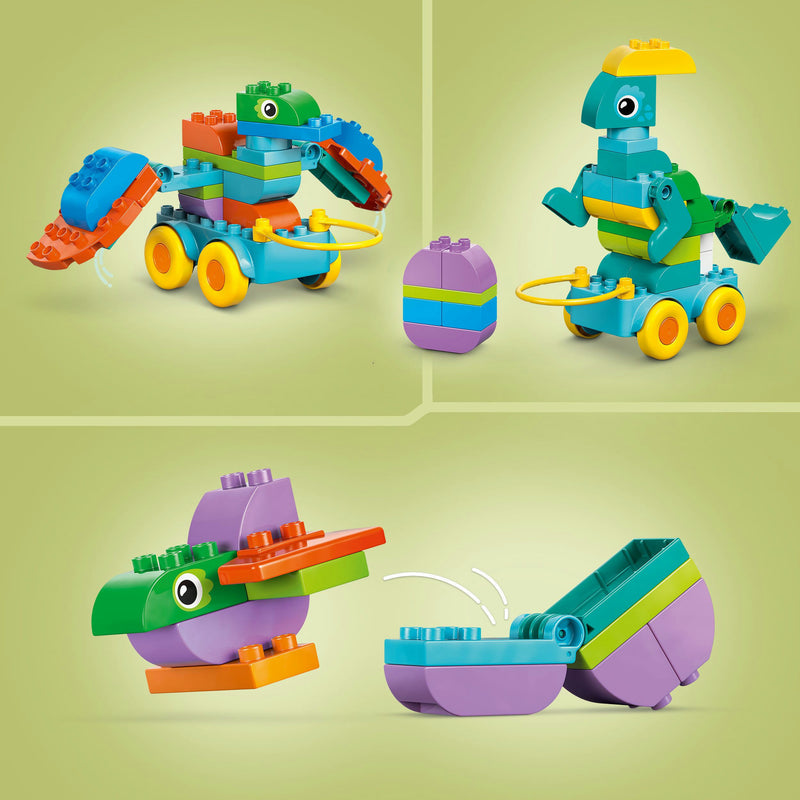 Load image into Gallery viewer, Lego duplo 10451 3-in-1 dinosaurussen op wielen