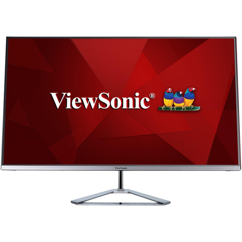 Load image into Gallery viewer, Viewsonic vx3276-mhd-3 31.5 monitor (zwart (mat) zilver, 1x hdmi, 1x displayport, vga, audio)
