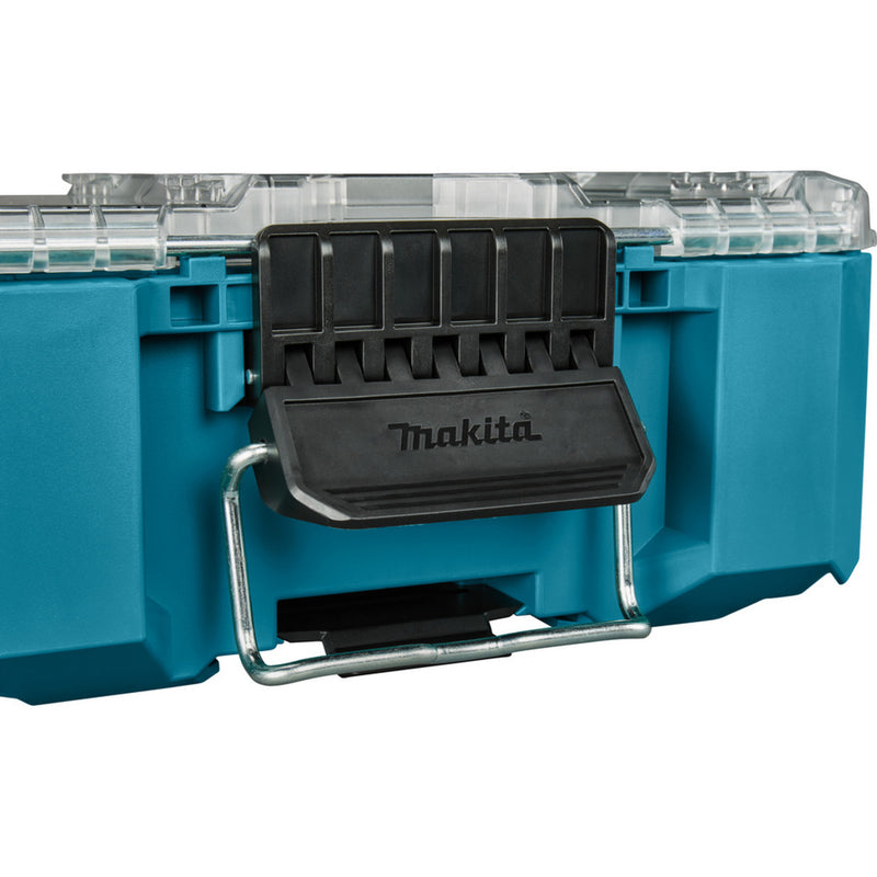 Load image into Gallery viewer, Makita maktrak organizer compact p-91067 gereedschapsbox (blauw zwart)