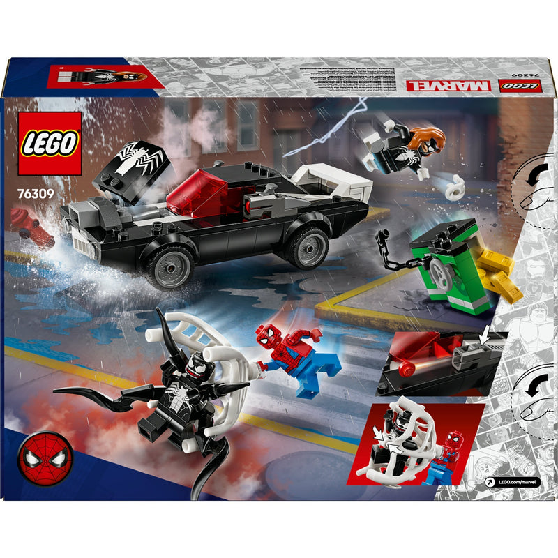 Load image into Gallery viewer, Lego super heroes 76309 spider-man vs. venoms klassieke auto