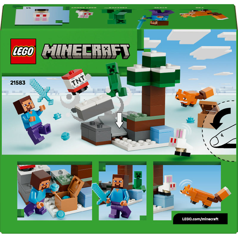 Load image into Gallery viewer, Lego minecraft 21583 steves taiga-avontuur