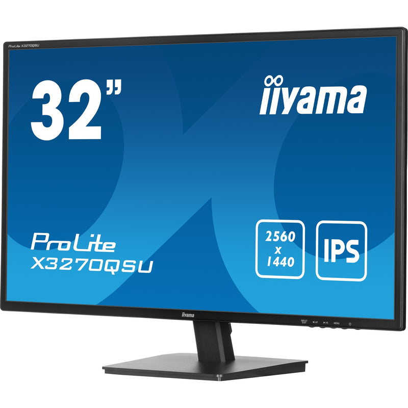 Load image into Gallery viewer, Iiyama prolite x3270qsu-b1 31.5 monitor (zwart, 2x hdmi, displayport, 3x usb-a)