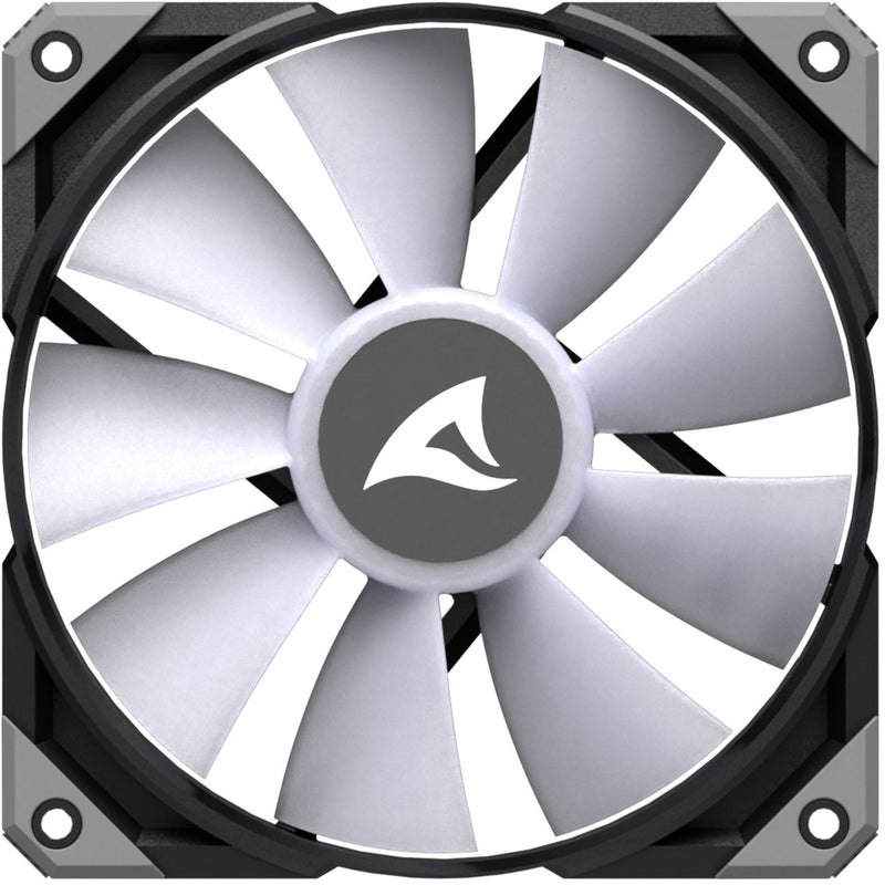 Load image into Gallery viewer, Sharkoon s90 rgb waterkoeling (zwart, 4-pins pwm fan-connector)