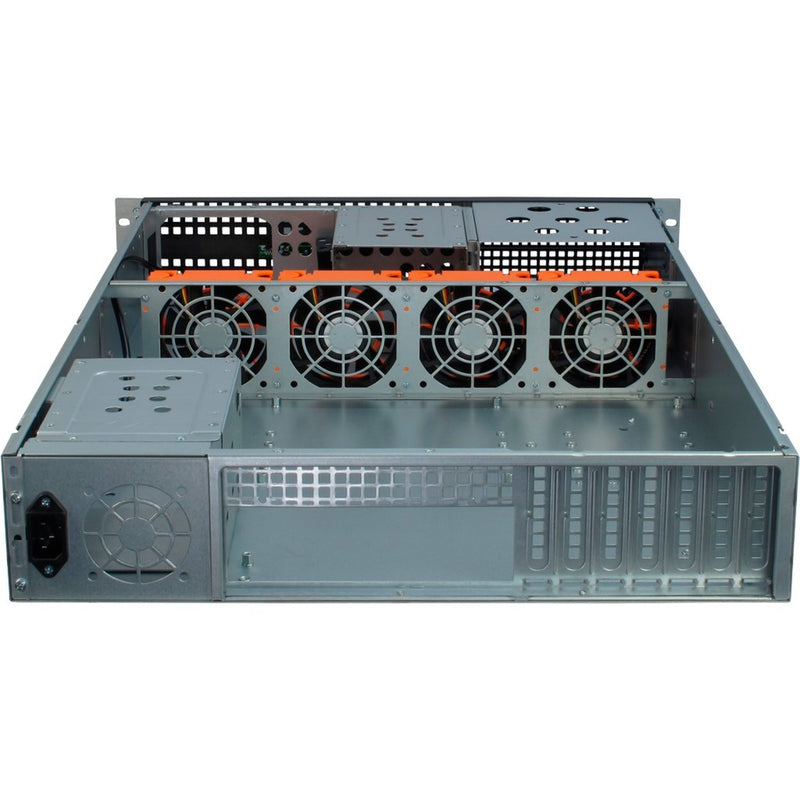 Load image into Gallery viewer, Inter-tech 2u-2129-n rack behuizing (zwart | 2x usb-a)