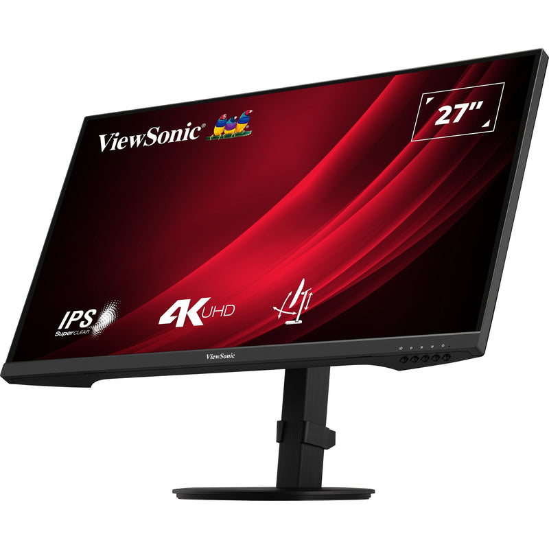 Load image into Gallery viewer, Viewsonic vg2708-4k 27 monitor (zwart (mat), 2x hdmi, 1x displayport)