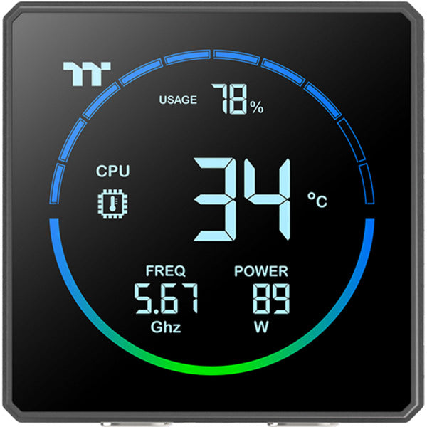 Load image into Gallery viewer, Thermaltake th360-s v3 argb sync aio liquid cooler waterkoeling (zwart)