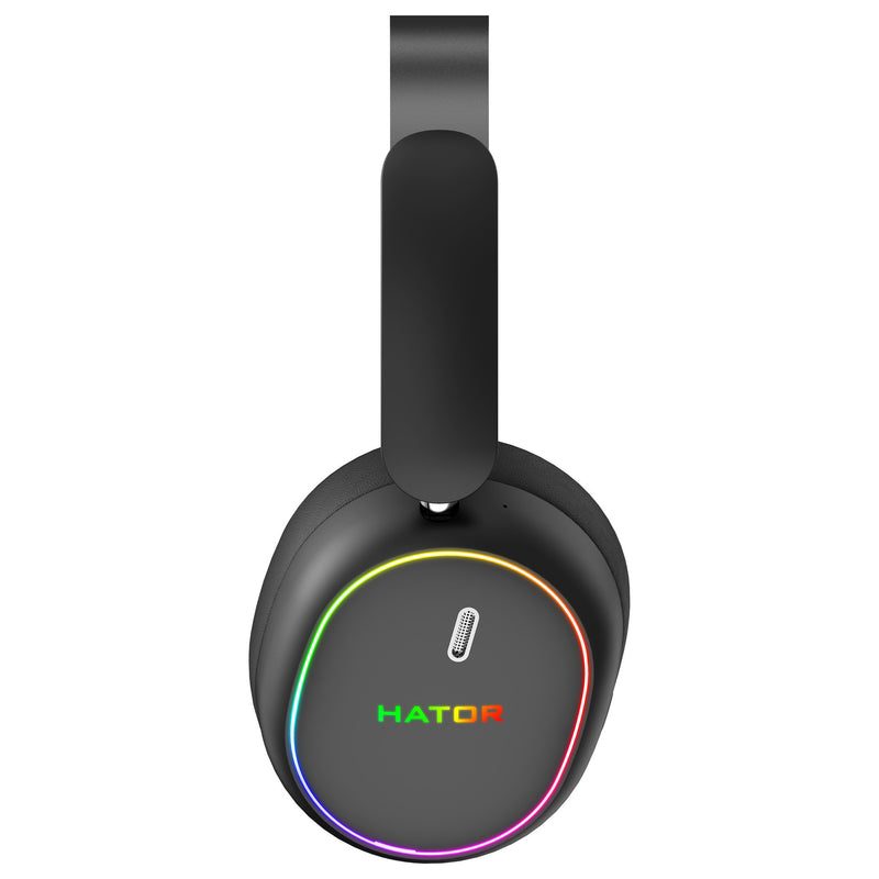 Load image into Gallery viewer, Hator phoenix 2 wireless over-ear gaming headset (zwart, rgb, 2.4ghz bluetooth 5.4 usb-c)