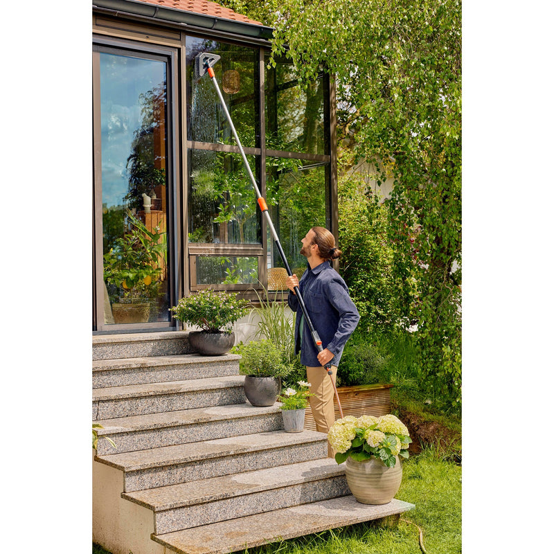 Load image into Gallery viewer, Gardena cleansystem steelborstel soft flex wasborstel (grijs, 18812-20)