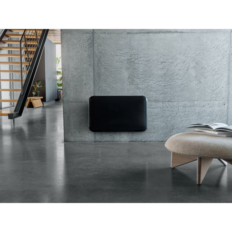 Afbeelding laden in galerijviewer, Mill steel wifi paneelverwarming pa700wifi4 black, 700 watt convector (zwart, wifi 2,4 ghz (wifi 6), bluetooth 5.2, zigbee 3.0 + app)