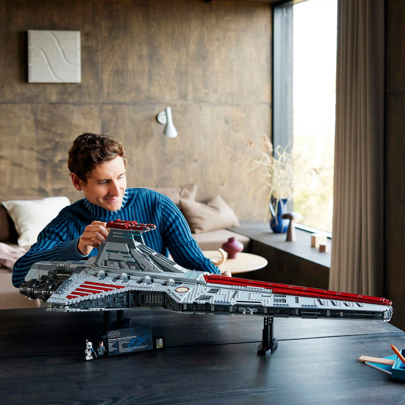 Afbeelding laden in galerijviewer, Lego star wars - venator-class republic attack cruiser constructiespeelgoed (75367)
