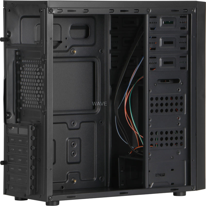 Load image into Gallery viewer, Inter-tech b-42 midi tower behuizing (zwart | 2x usb-a)