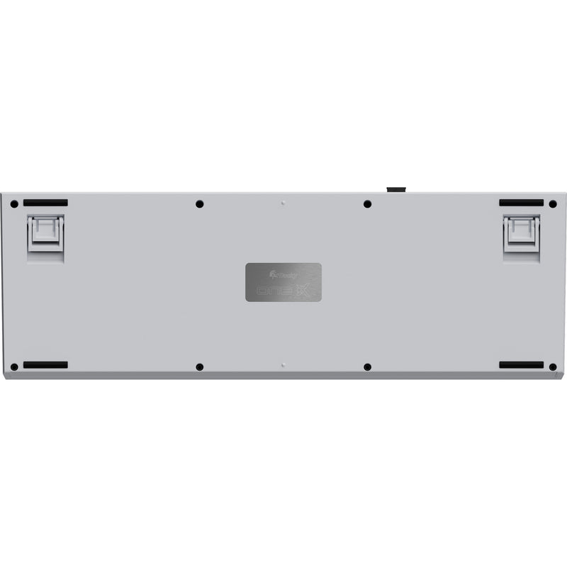 Load image into Gallery viewer, Ducky one x wireless rgb mechanisch toetsenbord (wit, us lay-out (qwerty), inductive, 100%, hot-swappable, pbt, 2.4 ghz | bluetooth | usb-c)