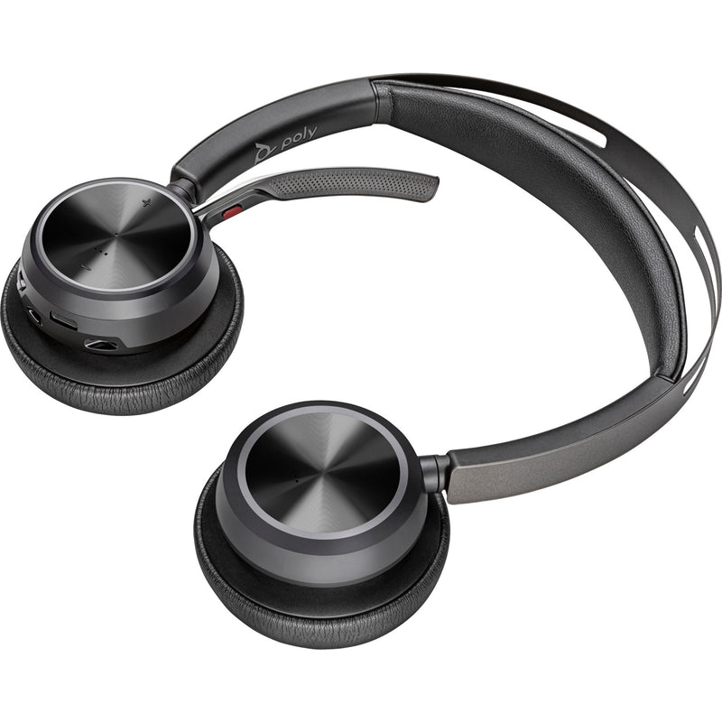 Afbeelding laden in galerijviewer, Hp poly voyager focus 2 usb-c on-ear headset (bluetooth)