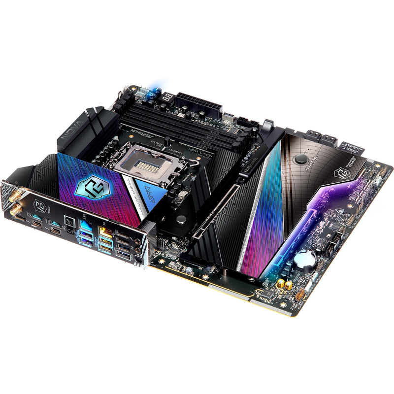 Load image into Gallery viewer, Asrock z890 nova wifi socket 1851 moederbord (zwart, raid, 5gb-lan, 2.5gb-lan, wi-fi 7, bt, sound, atx)