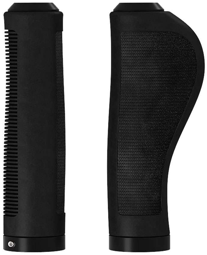 Load image into Gallery viewer, Brooks Handvatten Ergonomic cambium grips 100 130mm black