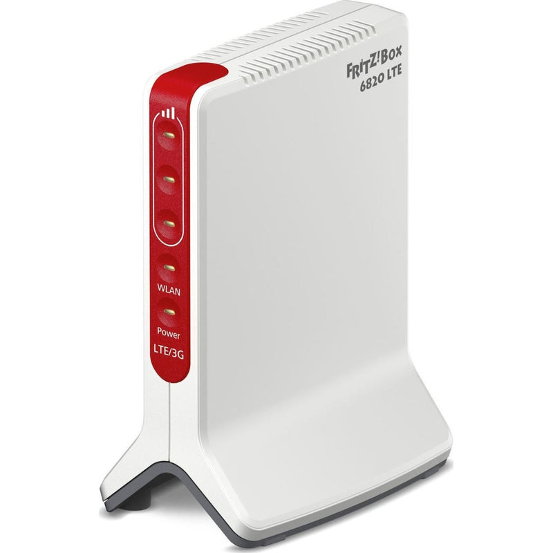 Load image into Gallery viewer, Fritz! box 6820 lte v3 international wlan lte router (wit rood, 4g (lte), 3g 3g+ (umts hspa+), mesh wi-fi)