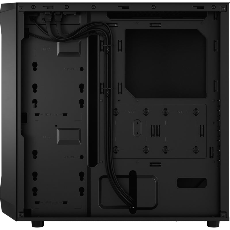 Load image into Gallery viewer, Fractal design focus 2 black solid midi tower behuizing (zwart | 2x usb-a)