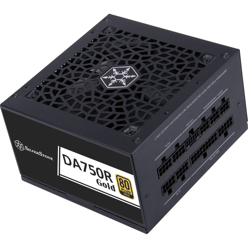 Load image into Gallery viewer, Silverstone da750r gold modulaire 750 watt voeding (zwart, 4x pcie)