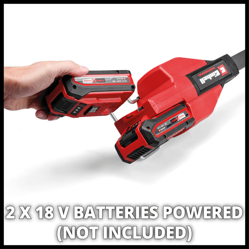 Load image into Gallery viewer, Einhell gp-bc 36 430 li bl-solo accu bosmaaier (rood zwart, accu en oplader niet inbegrepen)