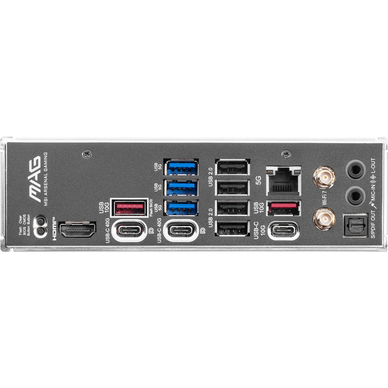 Load image into Gallery viewer, Msi mag x870e tomahawk wifi socket am5 moederbord (zwart, 5gb-lan, wi-fi 7, bt, sound, atx)