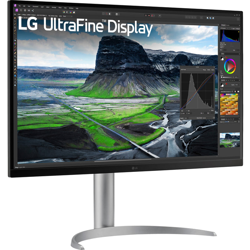 Load image into Gallery viewer, Lg ultrafine 32uq850v-w 31.5 4k uhd monitor (wit, 2x hdmi, displayport, 2x usb-a, usb-b, usb-c)