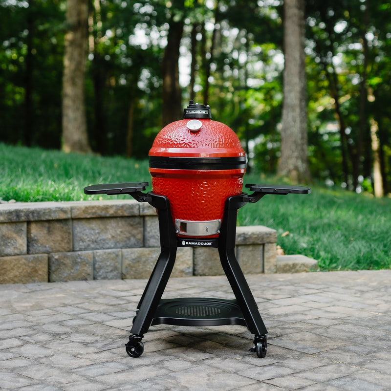 Afbeelding laden in galerijviewer, Kamado joe joe jr®-kar met zijtafels barbecuewagen (zwart)