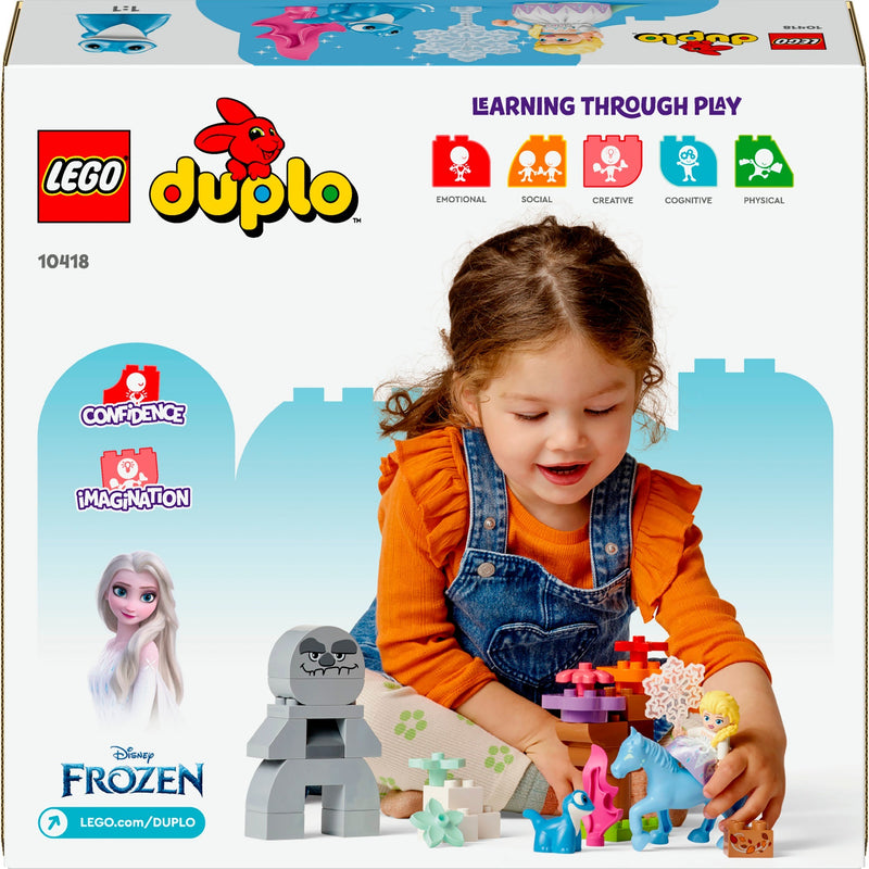 Afbeelding laden in galerijviewer, Lego duplo 10418 elsa en bruni in het betoverde bos