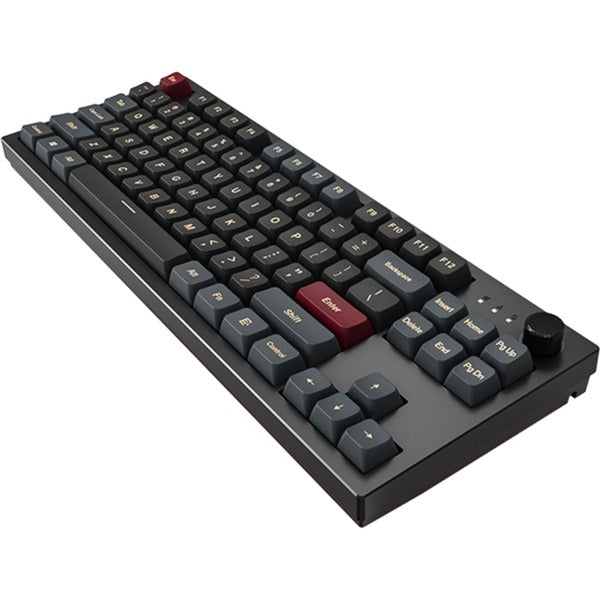 Load image into Gallery viewer, Montech mkey darkness tkl, toetsenbord (zwart, us lay-out, gateron g pro yellow, tkl, hot-swappable, rgb, pbt)