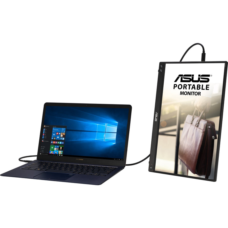 Load image into Gallery viewer, Asus zenscreen mb16acv 16 monitor (zwart, usb-c)