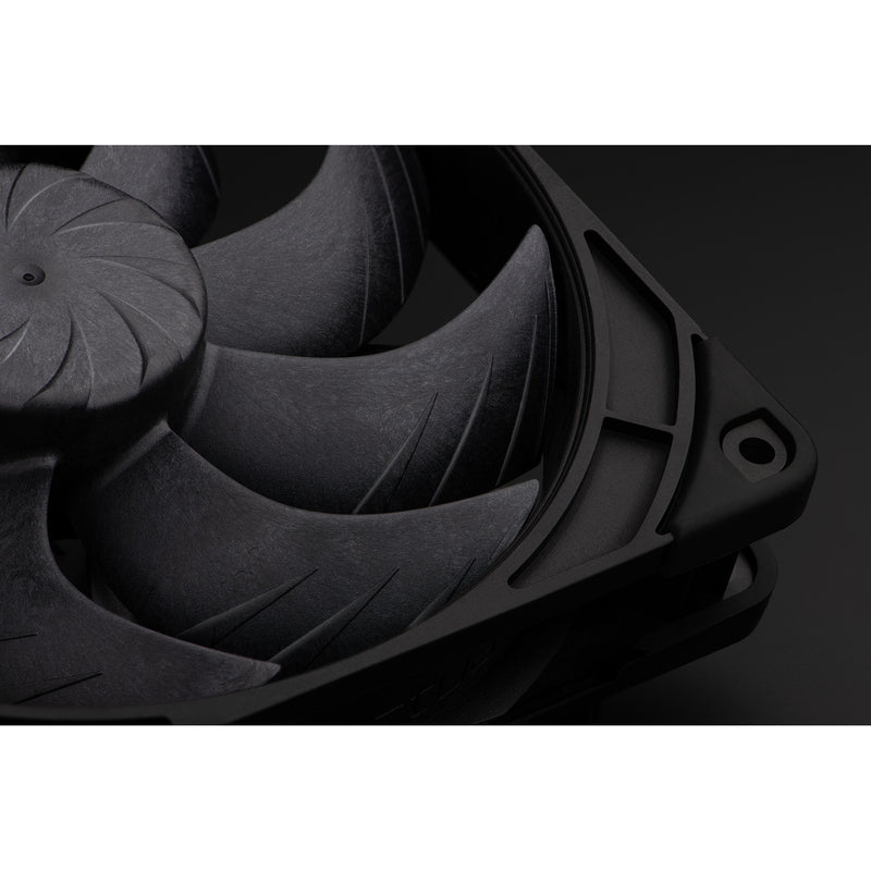 Load image into Gallery viewer, Noctua nf-a14x25 g2 pwm chromax.black case fan (zwart, 140 x 140 x 25 mm)