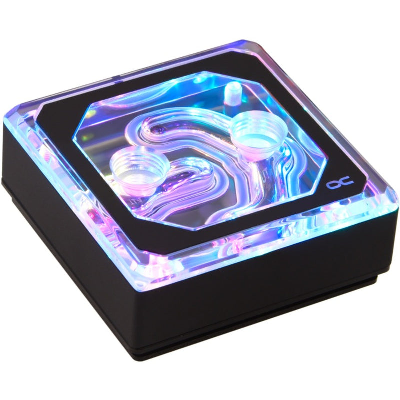 Load image into Gallery viewer, Alphacool eisblock xpx aurora edge acryl black cpu-koeler (transparant zwart)