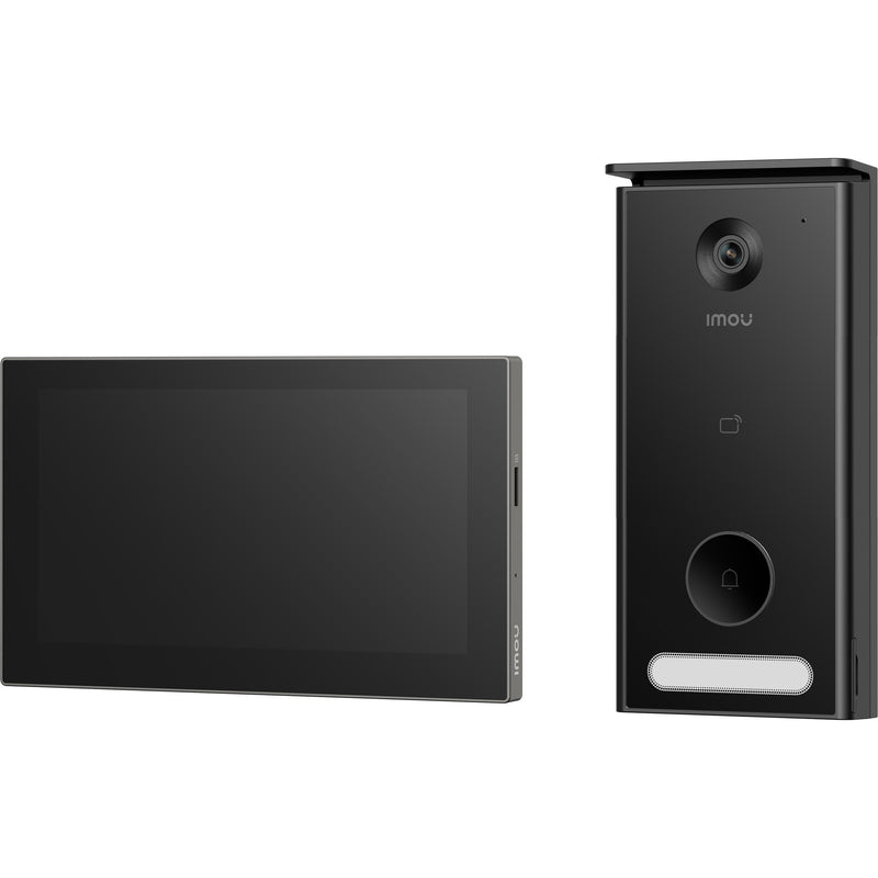 Afbeelding laden in galerijviewer, Imou imou vdp7 - 2-draads video deurintercom deurbel (zwart)