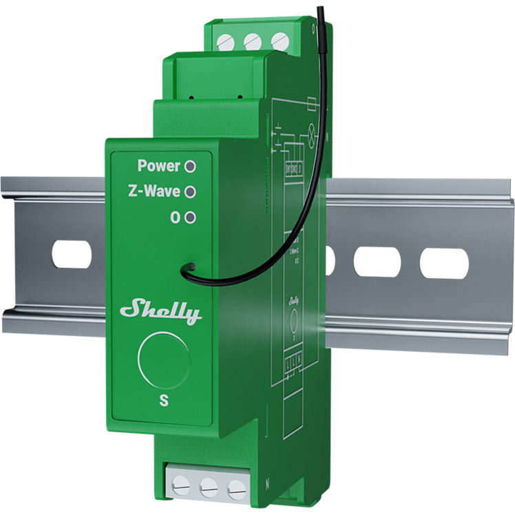 Load image into Gallery viewer, Shelly wave pro dimmer 1pm (groen)