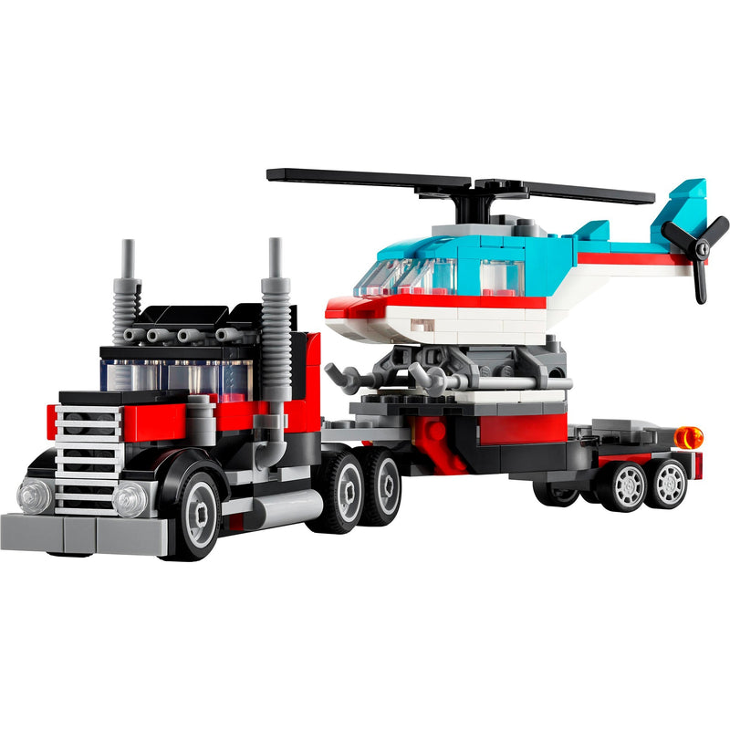 Load image into Gallery viewer, Lego creator 31146 truck met helikopter