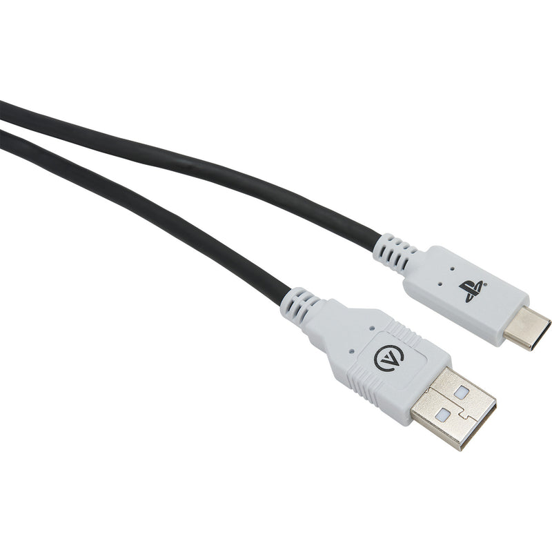 Load image into Gallery viewer, Powera usb-c-kabel voor playstation 5 (zwart wit, 3 meter)